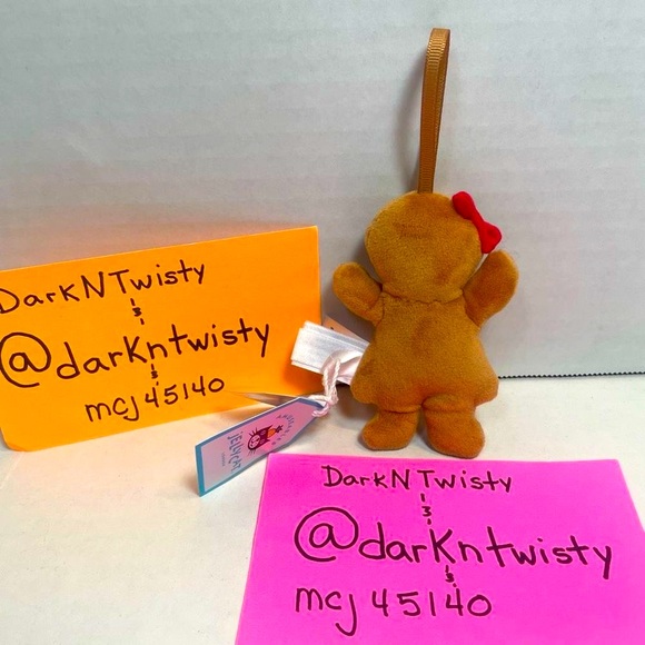 BNWT RETIRED JELLYCAT FESTIVE FOLLY GINGERBREAD RUBY (only.) PRICE FIRM - Picture 4 of 7